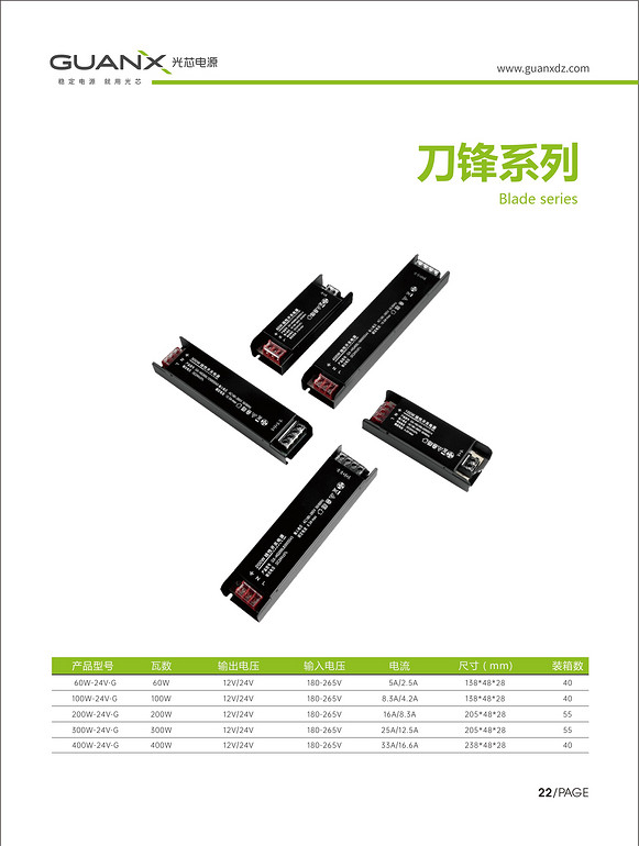 刀锋系列驱动电源