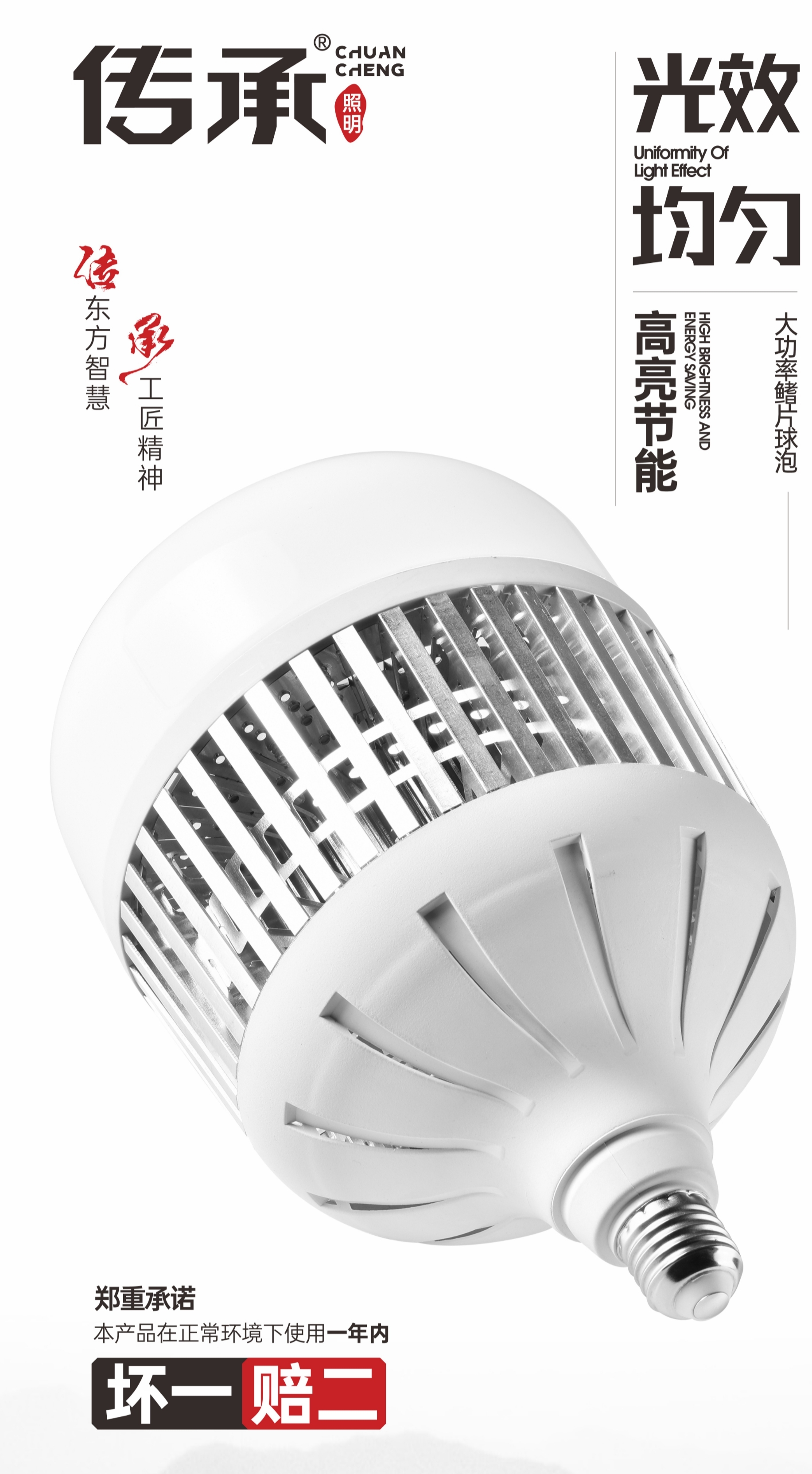 河系列 大功率鳍片球泡