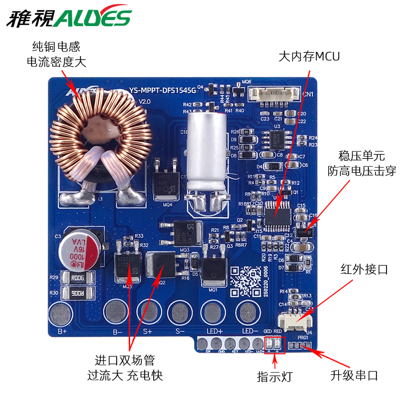太阳能感应控制器MPPT-DFS1545G
