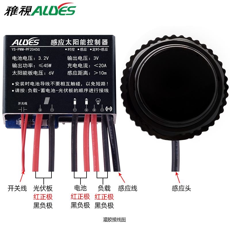 感应太阳能控制器PWM-PF2045G