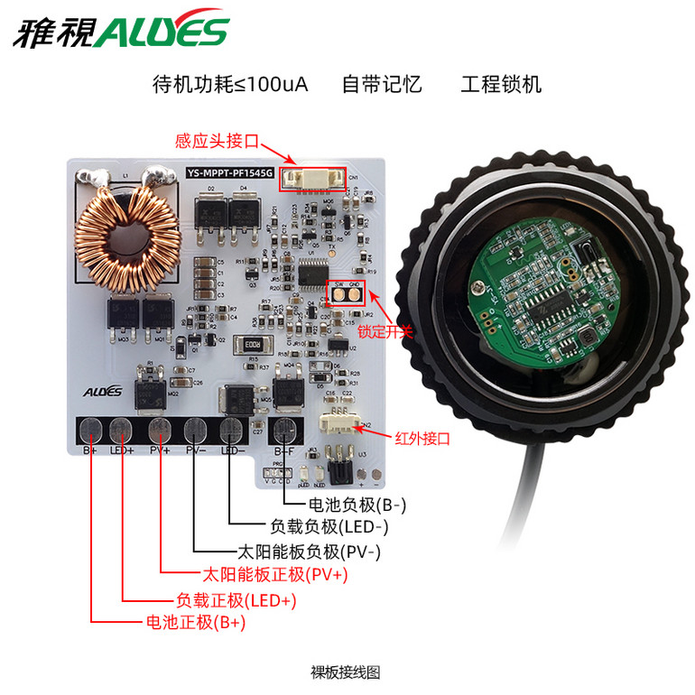 太阳能感应控制器MPPT-PF1545G