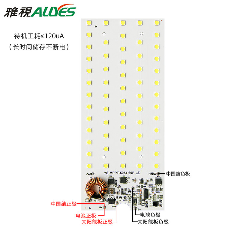 光源控制一体板MPPT火狼60P