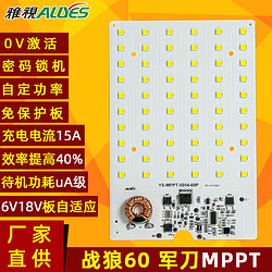 光源控制一体板MPPT战狼军叨60P