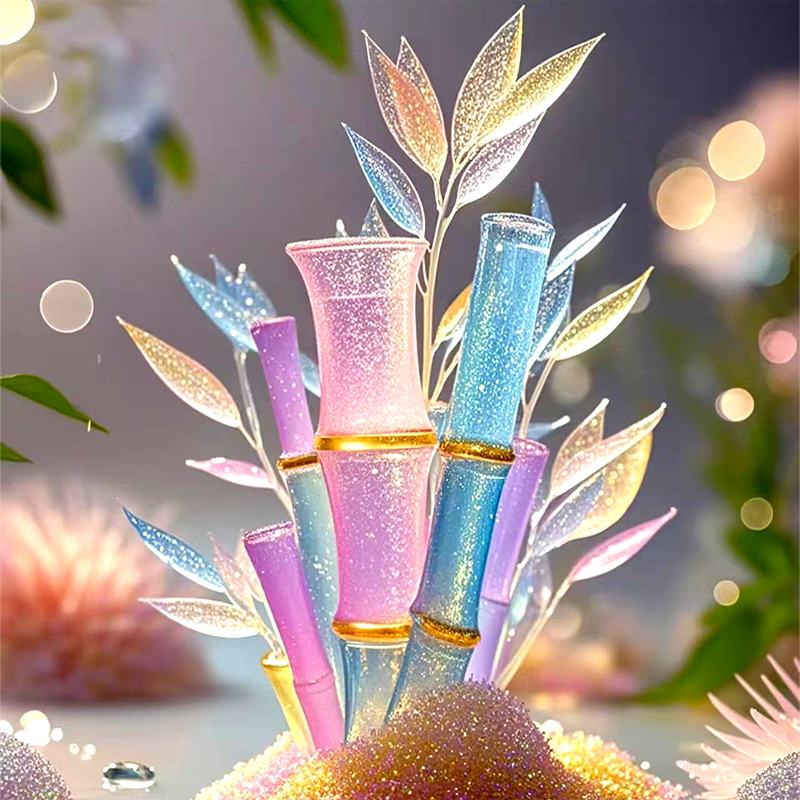 水晶节节柱