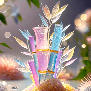 水晶节节柱