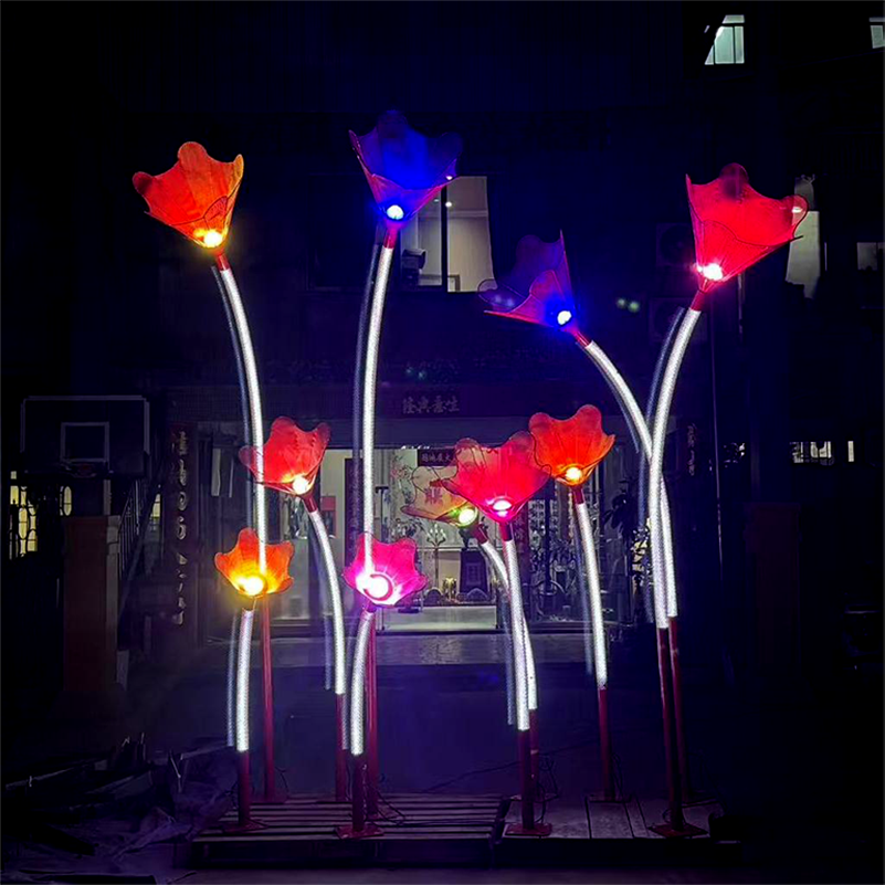 联球逸彩马兰幻亮晶景观灯