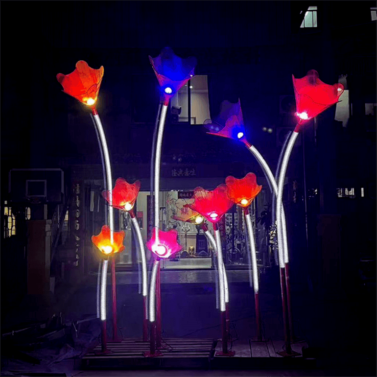 联球逸彩马兰幻亮晶景观灯