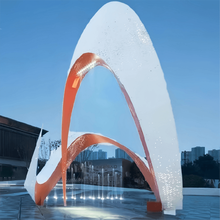 联球大型异形户外地标景观雕塑