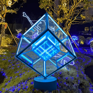 联球户外魔幻魔方景观灯