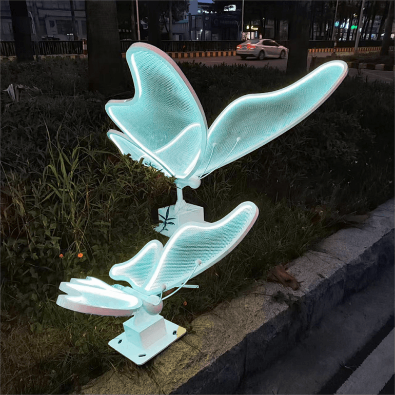 联球户外可变蝴蝶装置景观灯