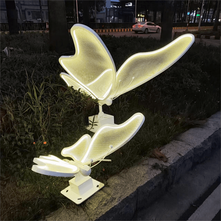 联球户外可变蝴蝶装置景观灯