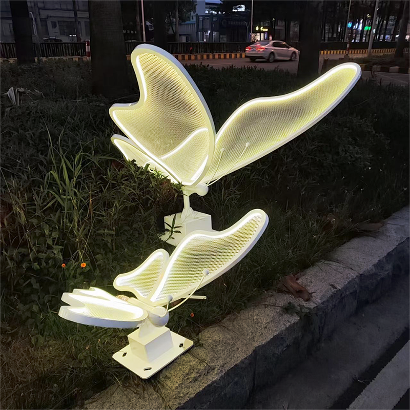 联球户外可变蝴蝶装置景观灯