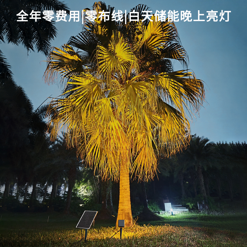 太阳能地插灯
