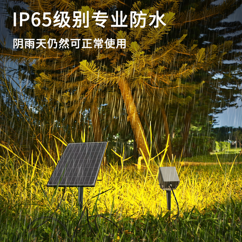 太阳能地插灯