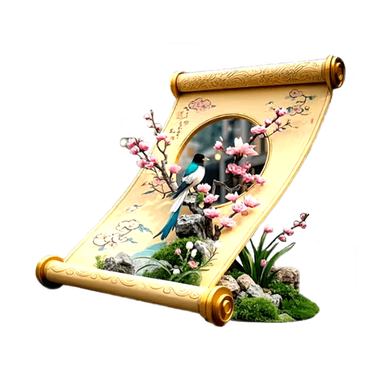 联球户外鸟语花香不锈钢雕塑景观灯