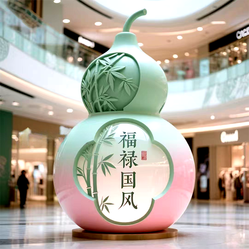 联球户外国风不锈钢打雕塑景观灯