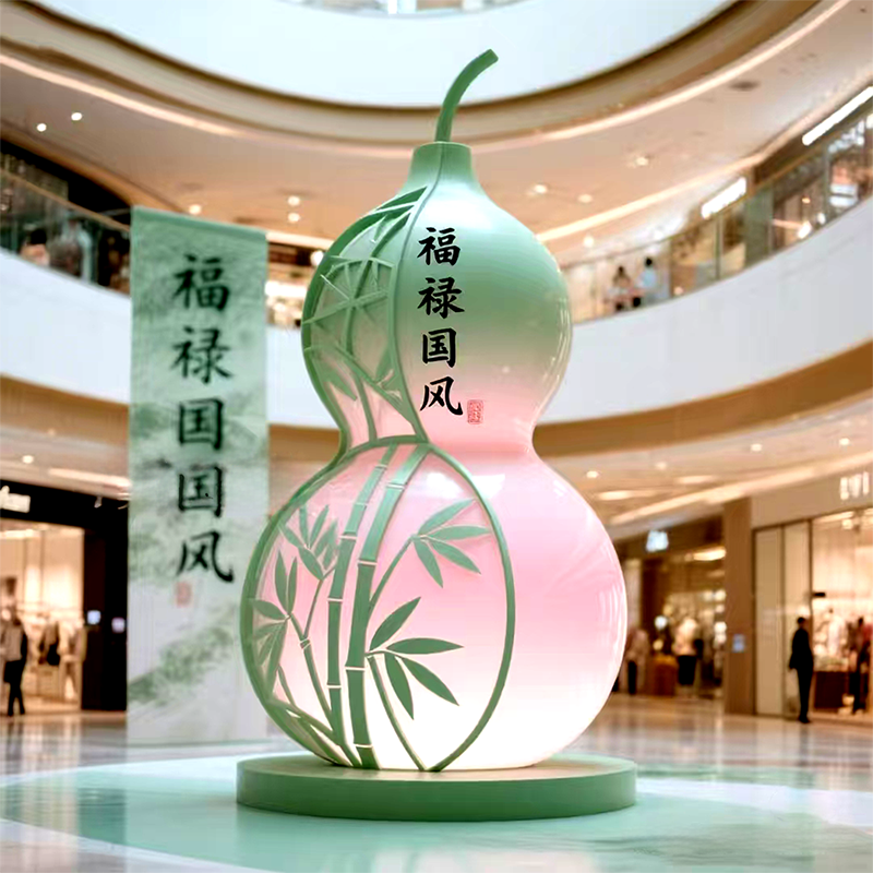 联球户外国风不锈钢打雕塑景观灯