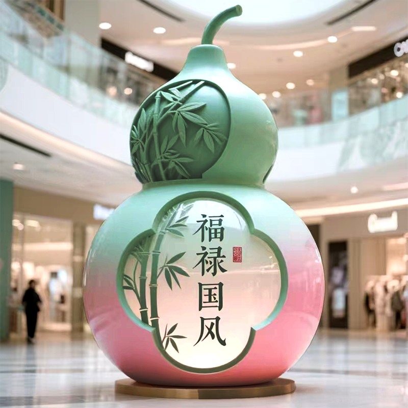 联球户外国风不锈钢打雕塑景观灯