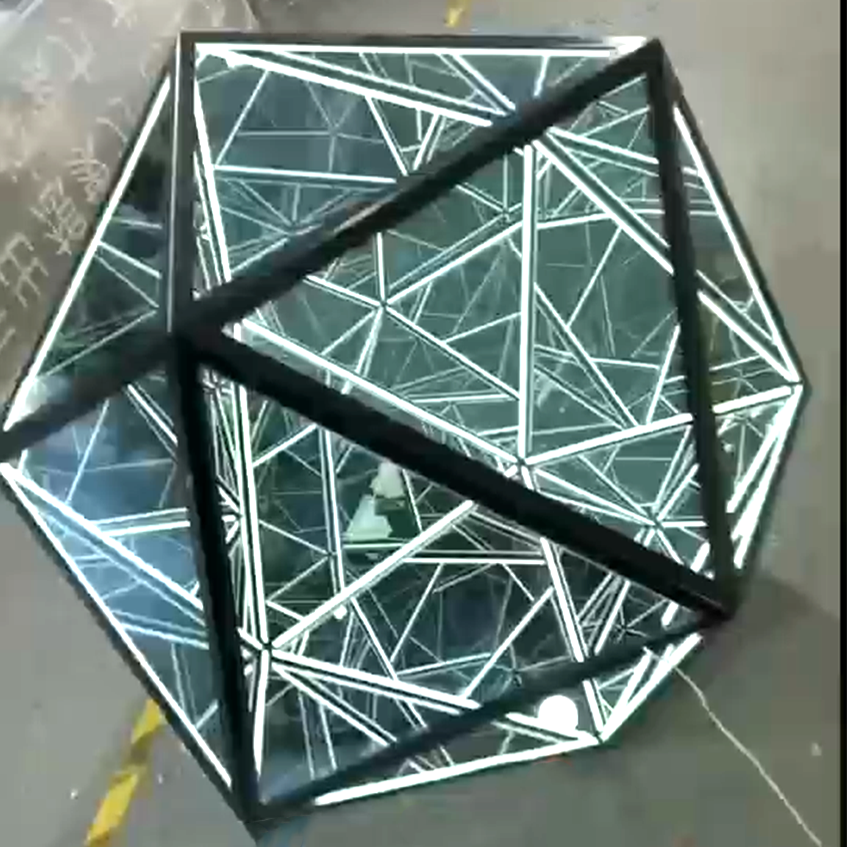 联球不规则几何体景观雕塑公园小区商业街道装饰灯
