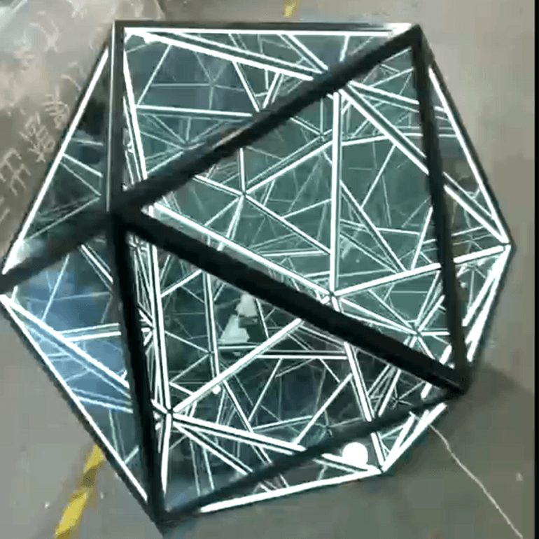 联球不规则几何体景观雕塑公园小区商业街道装饰灯