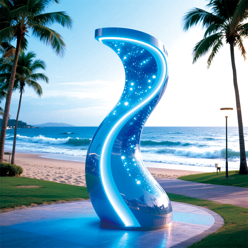 海穹星湾景观照明营造梦幻氛围