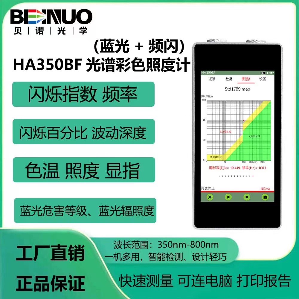 蓝光频闪检测仪HA350BF