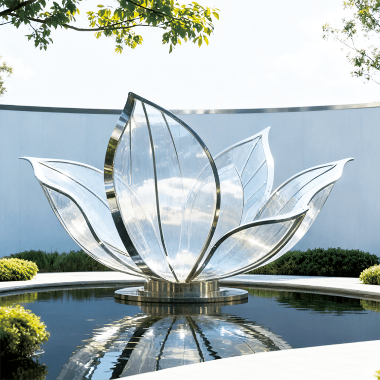 莲华溢彩,金属线条勾勒出花瓣的轮廓，精致又富有层次感浪漫的氛围