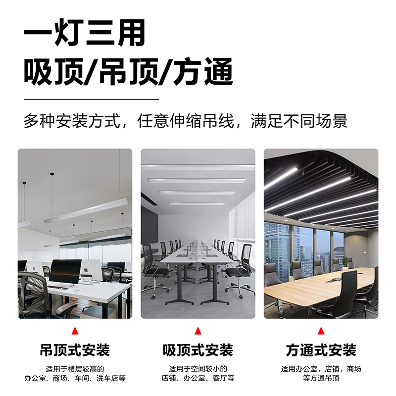 透镜款商超灯