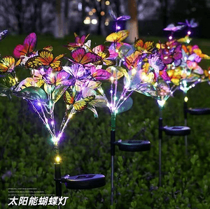 太阳能蝴蝶灯