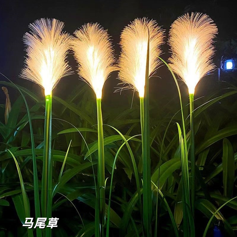 马尾草灯