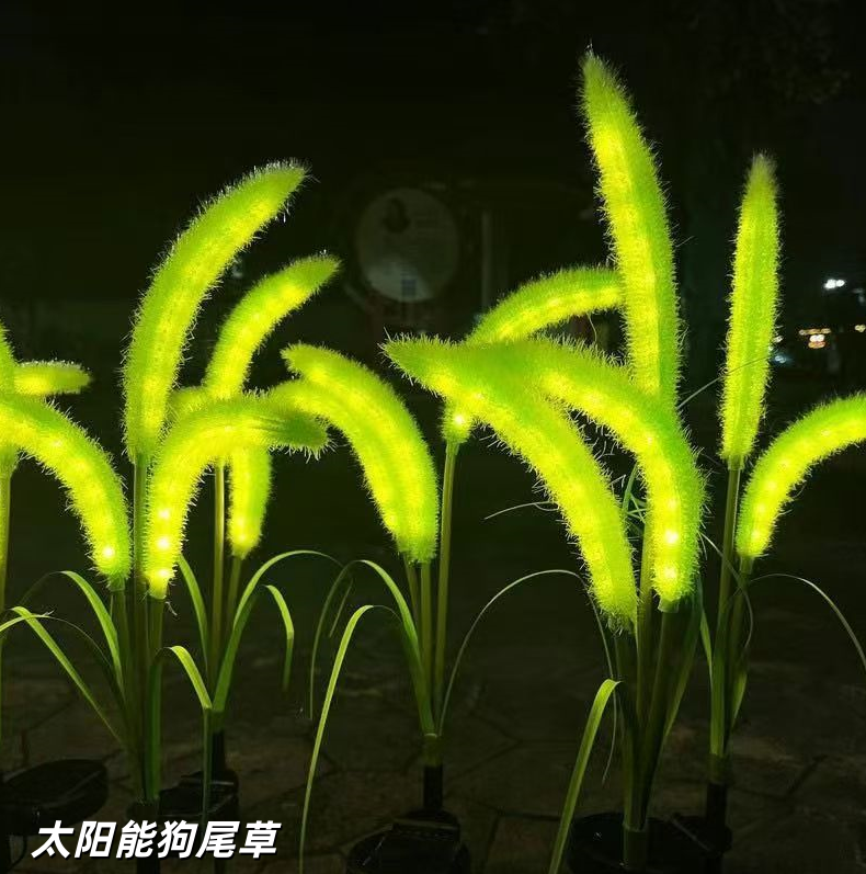 太阳能狗尾草