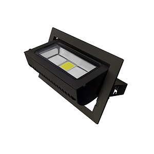 Black outdoor waterproof floodlight