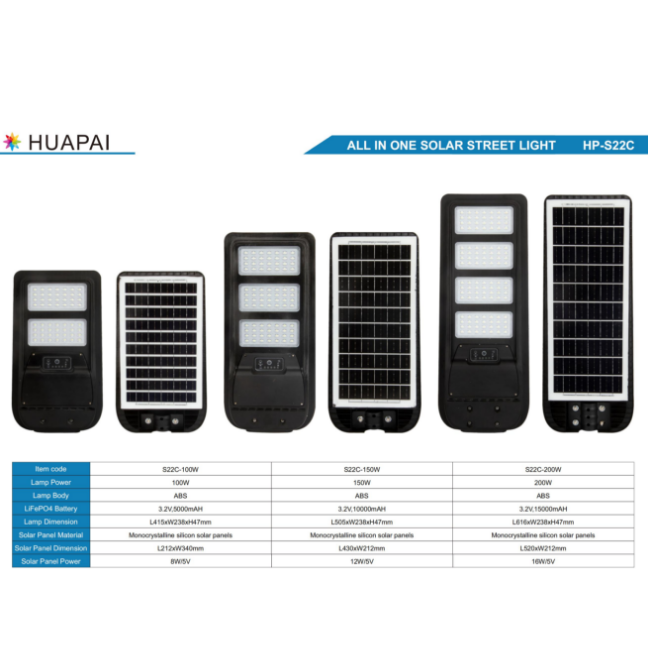 Rural road dedicated solar street lights