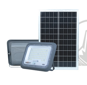 New solar outdoor floodlights