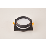 Square ultra-thin perforated tube light