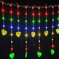 Christmas and New Year festive decorative string lights