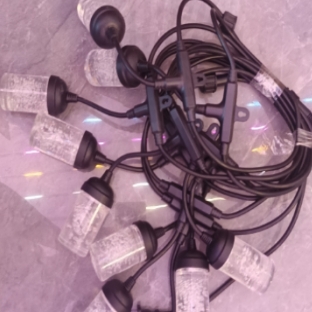 Courtyard roadside waterproof LED string lights