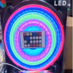 Neon colorful programmable light strip