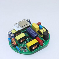 LED driver power isolated high PF without flicker