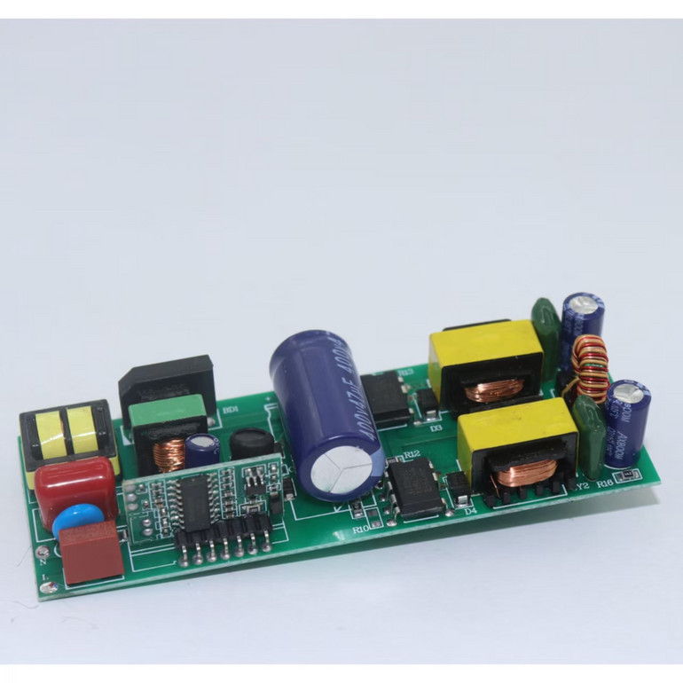 High P flicker free LED driver power supply