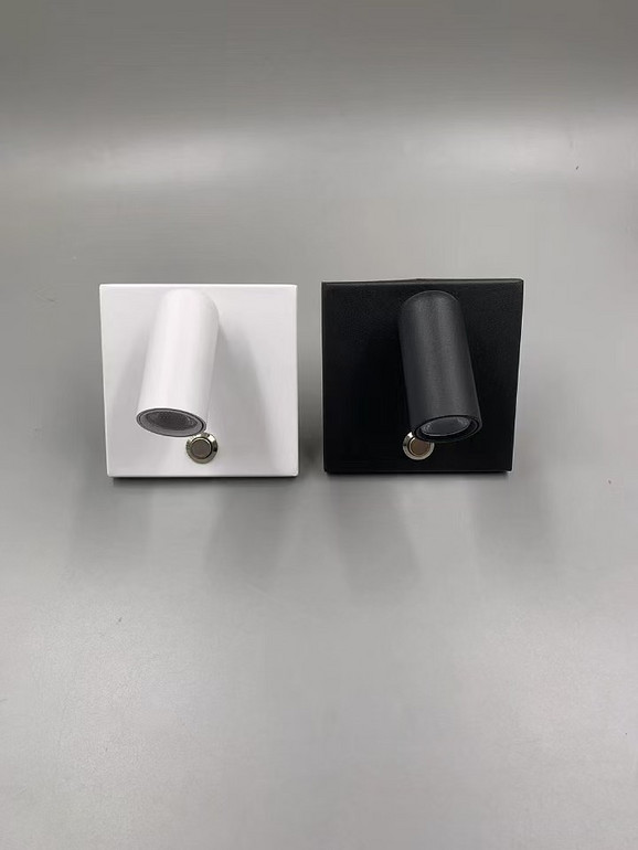 LED wall lamp square spotlight embedded reading light