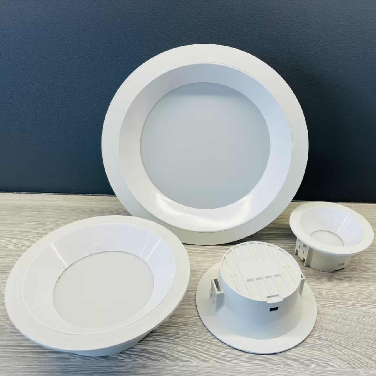 LED embedded down light kit ultra-thin