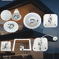 White Simple Smart Sensor Downlight