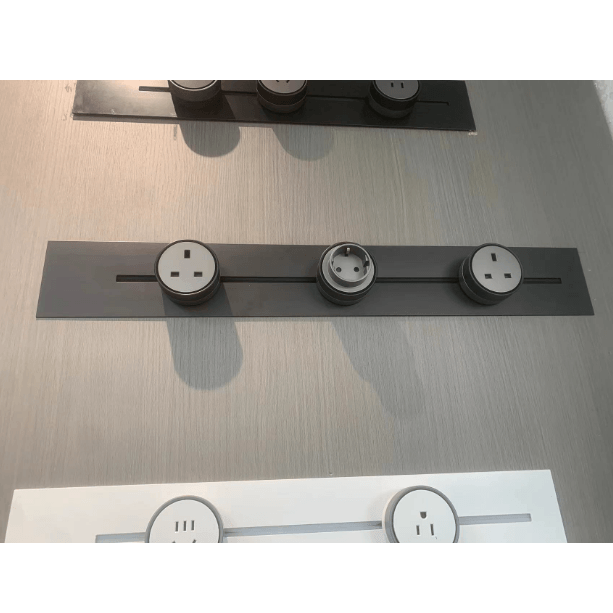Living room ultra-thin upgraded rail socket