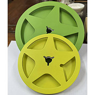 Green soft light strip with light strip paper roll tray