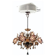 High end design of black gold rose pendant light