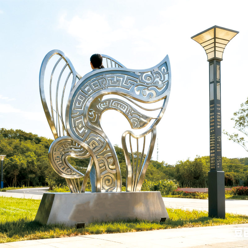 锦纹凝章景观适合城市文化广场、主题公园、景区入口核心文化景点