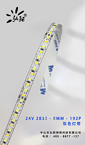 24V-2835-8MM-192P 双色变光