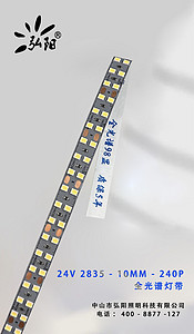 24V-2835-10MM-240P 全光谱