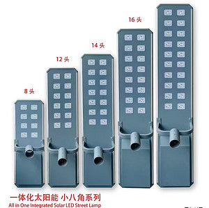 八角太阳能大路灯